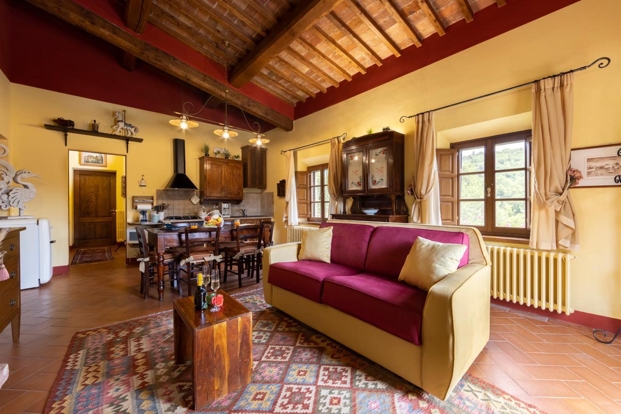 Podere La Casina Country Chic Rigomagno 外观 照片