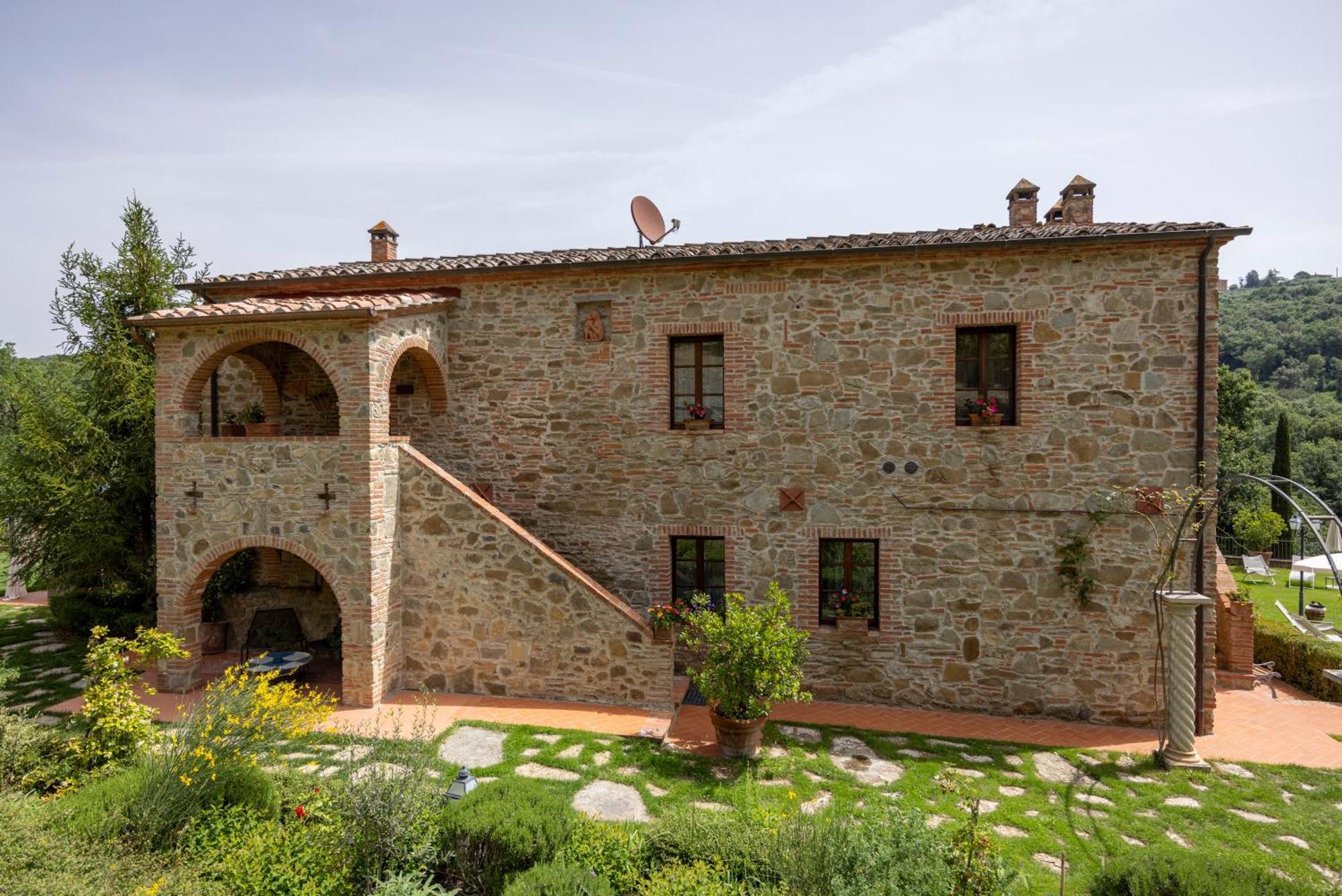 Podere La Casina Country Chic Rigomagno 外观 照片