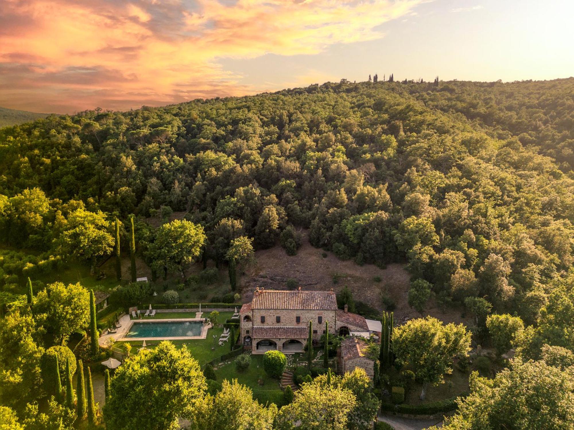 Podere La Casina Country Chic Rigomagno 外观 照片